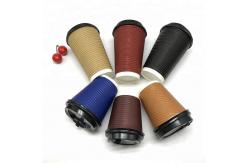 China Automatic Coffee Cup Plastic Lid Forming Machine HIPS / PVC Sheet Material supplier