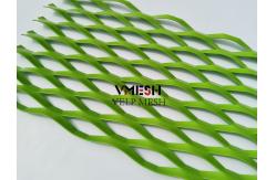China Aluminium Ceiling Cladding Wall Expanded Mesh Diamond Customized supplier