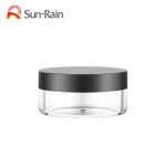 As Transparent 100g Empty Cosmetic Jars With Lids Spoon for sale