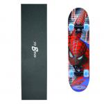 YOBANG spider man Mini Cruiser Skateboard PP truck PVC lighting wheel  for boys for sale