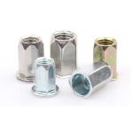 Flat Head Open End Hex Rivet Nut Blind Riveting Round Head Full Hex Rivet Nuts for sale