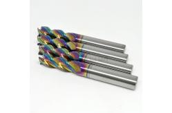 China 10mm 3/8 Aluminum End Mill Hss Roughing With 3 Flute DLC Coating supplier