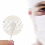 Disposable Medical ECG Monitoring Electrodes Dual Tube For Hospital for sale