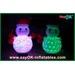 Christmas Inflatable Lighting Decoration Inflatable Snowman With Controller for sale