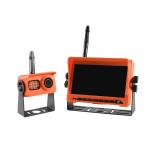 720P H.264 HD RV Wireless Backup Camera Kit With 7 Inch Monitor Orange Color for sale
