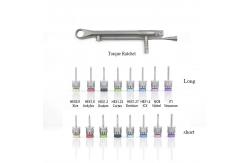 China Universal Manual Dental Implant Restoration Screw Drivers and Torque Wrench Prosthetic Kit supplier