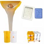 Translucent Addition Cure Gypsum Decoration Molds Making RTV2 Liquid Silicone Rubber for sale