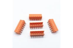 China 3.96mm Plug-In Terminal Block Right Angle Copper Female Connector supplier