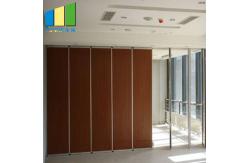 China Sound Proof MDF Board Movable Partition Walls Exhibition Hall / Ballroom supplier