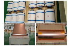 China RoHS ED Electrolytic Thin Copper Foil 1 / 2 Oz Thickness High Coarse supplier