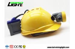 China 1.6W 216lum Rechargeable Led Miner Lamp 15000lux For Coal Mining supplier