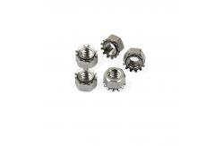 China Grade A 304 Stainless Steel Nuts Reversible Keps K Lock Nuts Self Locking supplier