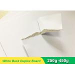 Coated Paperboard carton board White Back Duplex Board Sheet / Roll 250gsm ~ 450gsm for sale