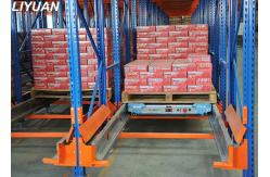 China Radio Pallet Shuttle Automation , Automated Warehouse Racking System Flexible supplier