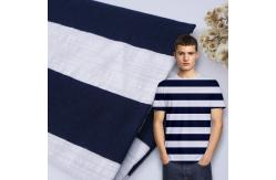 China Combed Slub Cotton Soft Single Jersey Fabric Good Texture For T - Shirt supplier