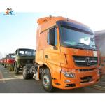 9.726L BEIBEN Trailer Tractor Head Trucks 420Hp 8098 hydraulic steering