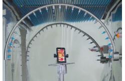 China IEC 60529 IP4X IP6X Swing Pipe Testing Machine Water Spray Testing Chamber supplier