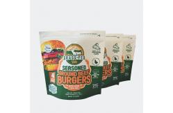 China Plastic Large Food Packaging Bag Custom Mylar Stand Up Pouch With ziplockk supplier