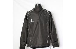 China High Collar Design Running Track Jacket Zip Fastening Front With Functional Side Pockets supplier