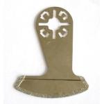 Shoe Shape Diamond Rock Cutting Blade Environment Friendly Vacuum Brazing Technology