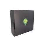 E Flute Customized Food Packaging Box Deboss CMYK Cardboard Mailing Box