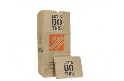 China Open Mouth Multiwall Kraft Paper Bags , Degradable Garbage Bag Folding Packaging supplier