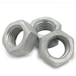 GB52 Hot Dip Galvanized Hexagon HDG Nuts M2 - M64 Size for sale