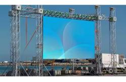 China Epistar Chip Lighted Display Pixel Pitch 8 Led Video Advertising Billboards supplier
