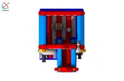 China Commercial Inflatable Combos Pirate Inflatable Bouncy House With Slide For Kids supplier