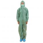 Waterproof Non Woven Coverall Soft Felling With High Air Permeability for sale