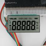 HTN 3.0V Custom LCD Panel Small Meter Graphic Monochrome LCD Display for sale