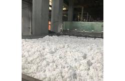 China Textiles Polyester Man Made Staple Fibres White Wrinkle Resistant supplier