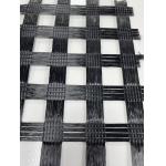 Biaxial Geogrid Woven Coated Polyester Geogrid Highway construction  basal reinforcement