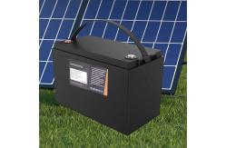 China 12V Solar RV Caravan Marine Lifepo4 Lead Acid Replacement Batteries Rechargeable supplier