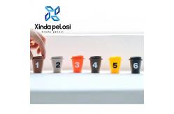 China Refillable Dolce Coffee Capsule Set Scoop Brush Food Grade PP Soft Coffee Pods supplier