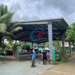 China Customized Steel Basketball Court Metal Building Prefabricated Portable Steel Storage Sheds manufacturer