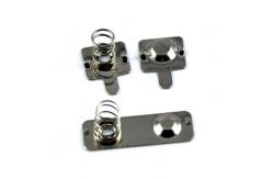China Dual Aa Cell Battery Leaf Spring Contact Connector Temperature Measuring Gun supplier