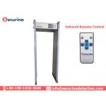 Alarm Indicator Door Frame Metal Detector 45 Zones Arched AC100V~240V 50/60Hz for sale