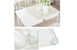 China Durable Waterproof  Manteles PVC Table Cloth Transparent material supplier