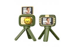 China 4800 Pixels Compact Childrens Waterproof Digital Camera 180 Degree Flip Display supplier