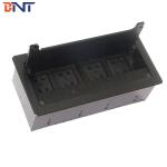 gold  table flip up outlet  with four universal power interface BF802