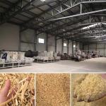 Wood Shavings Pallet Block Machine For European Pallet In Lithuania