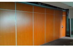 China Insulated Decorative Sliding Ceiling Panels , Meeting Room Wooden Partition Wall supplier