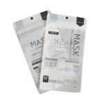 Clear Disposable Face Mask Plastic Zipper Pouch Reusable for sale