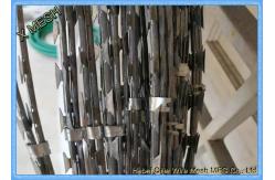 China 10m length Hot Dipped Galvanized Concertina Razor Wire 23 Loops supplier