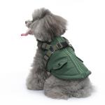 Winter Pet Jacket Dog Clothes Traction Zipper Pattern Stay Warm for sale
