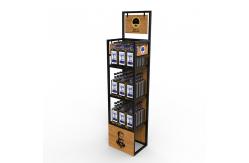 China Supermarket Wine Display Shelf Rack Liquor supplier
