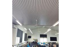 China 135mm Aluminum U Strip Ceiling PVDF Coating Sound Absorption supplier