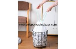 China HDPE LDPE Plastic Drawstring Garbage Trash Bags supplier