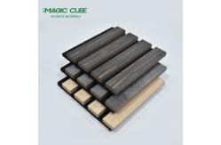 China 2024 Customized Akupanel easy-to-install  240*60 Nature MDF PET akupanel panel supplier